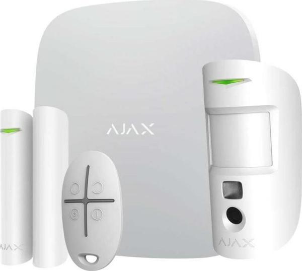 AJAX Hub kit/StarterKit Plus 25 Bölge GSM+GPRS Kablosuz Alarm Seti KeyPad YOK BEYAZ - Image 1
