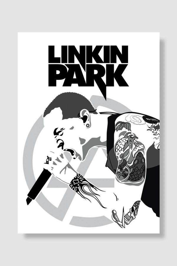 Kubdekor Linkin Park Chester Müzik Poster Çerçevesiz Yüksek Kalite Müzik Afiş Duvar Poster - Image 1