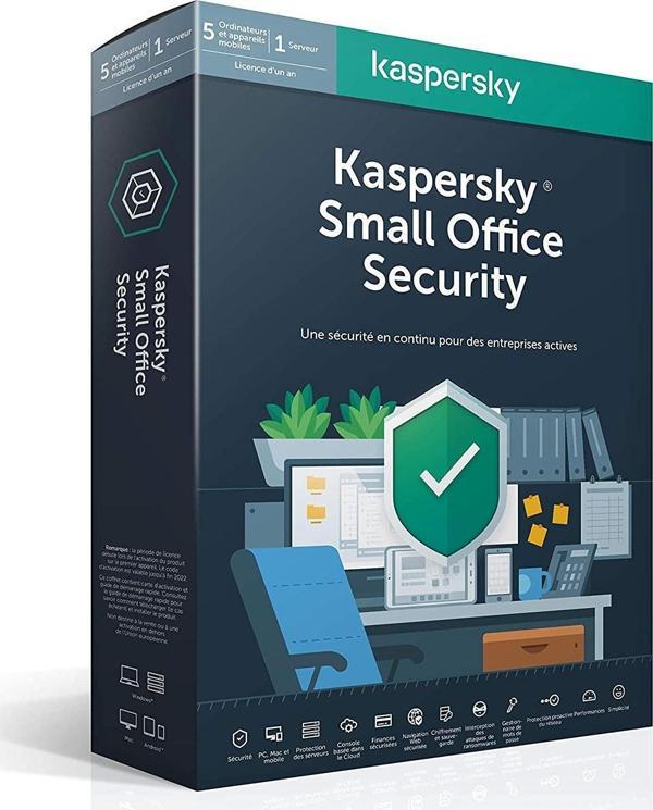 KASPERSKY Small Office Security 1yıl 1server + 5kullanıcı + 5 mobil cihaz - Image 1