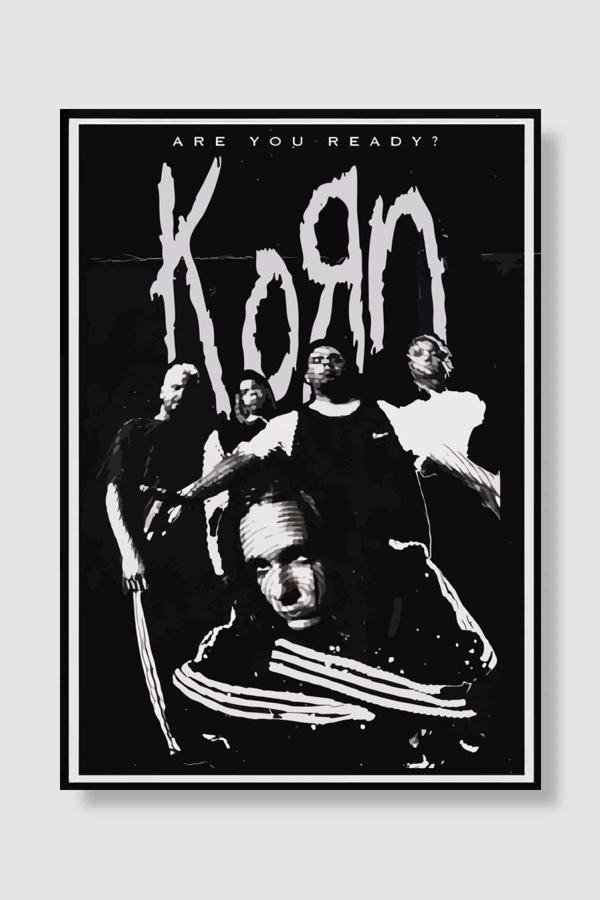 Kubdekor Korn heavy metal music Müzik Poster Çerçevesiz Yüksek Kalite Müzik Afiş Duvar Poster - Image 1