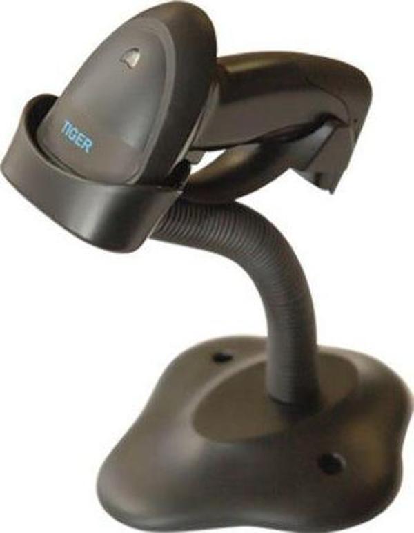 PERKON (TIGER) El 1D Laser PS23 USB El Tipi Barkod Okuyucu Ayaklı - Image 1