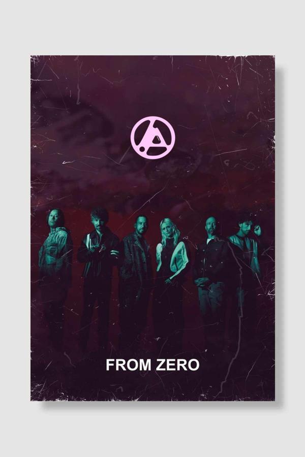 Kubdekor linkin park From Zero Müzik Poster Çerçevesiz Yüksek Kalite Müzik Afiş Duvar Poster - Image 1