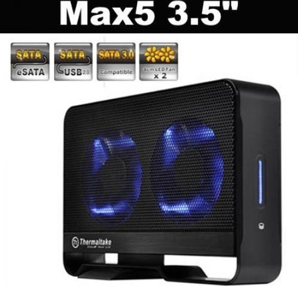 Thermaltake Max5 3.5" eSATA-USB 2.0 External Hdd Kutusu - Image 1