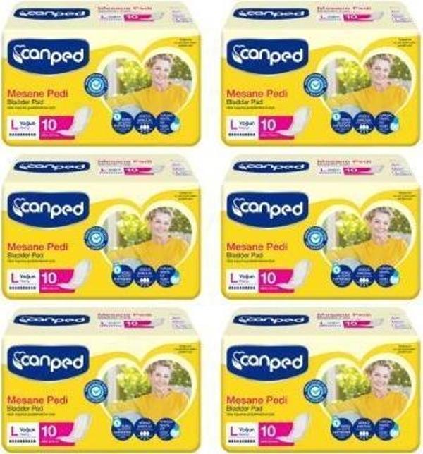 CANPED MESANE PEDI YOĞUN 10 ADET X 6 PAKET - Image 1