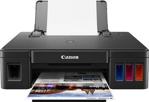 Canon G1430 Renkli Mürekkep Tanklı Yazıcı +1 Siyah Mürekkep Hediye - Image 1