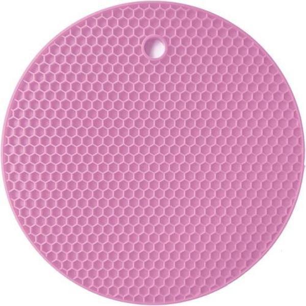 PEMBE SİLİKON NİHALE TENCERE ÇAYDANLIK ALTLIĞI - Image 1