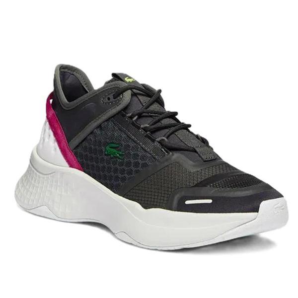 Lacoste Court Drive Vintage Womens Sneaker Kadın Günlük Spor Ayakkabı Gri - Image 1