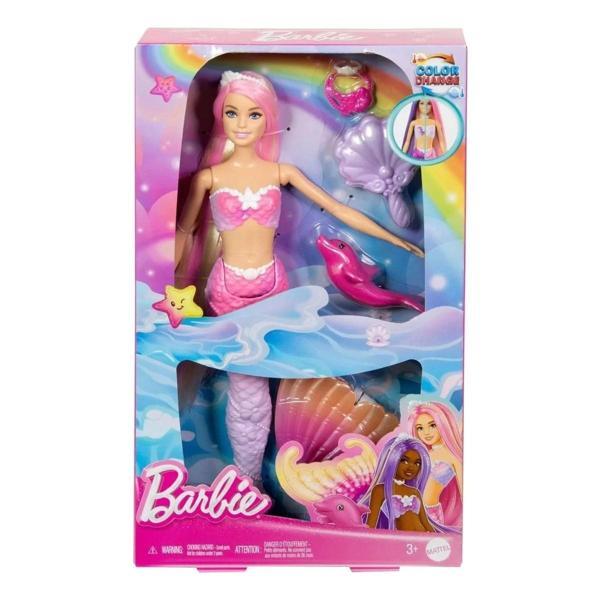 Barbie Barbie Renk Değiştiren Deniz Kızı ve Aksesuarları HRP97 HRP96 - Image 1