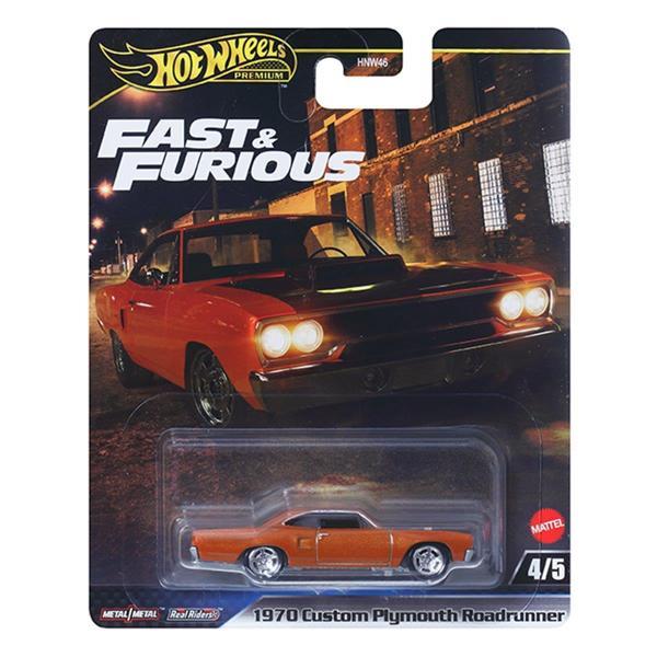 Hot Wheels Fast Furious 1970 Custom Plymouth Roadrunner HNW46 JBL87 - Image 1