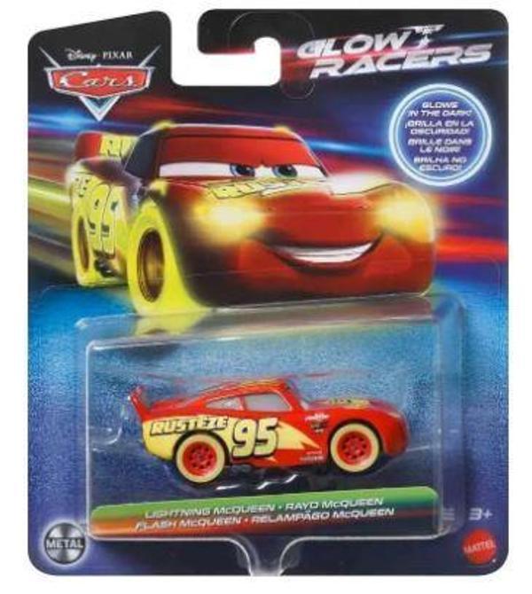 Disney Pixar Cars Glow Racers Lıghtnıng McQueen HPG76 HPG77 - Image 1