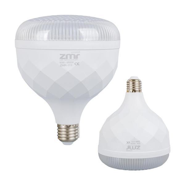ZMR ZMR-113/B.65 50W Kristal Camlı T-Bulb Beyaz Led Ampul E27 6500K (15X19mm) - Image 1