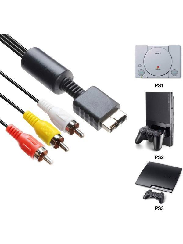 Playstation 2-3 Ps2-Ps3 Av Kablosu Görüntü Aktarım Kablosu - Image 1