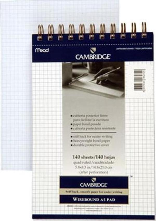 Mead A5 Beyaz 140 Y.Kareli M 243848 Cambridge - Image 1