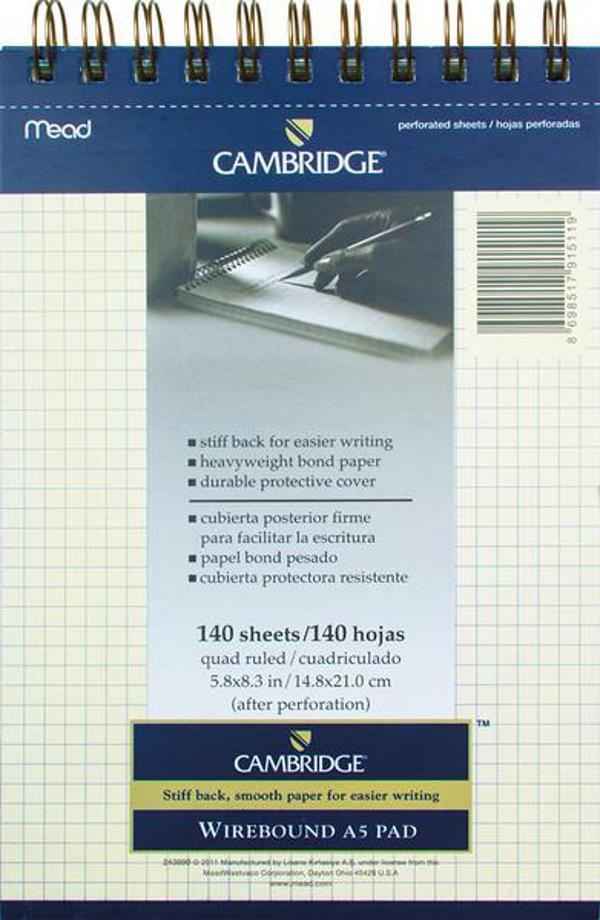 Mead A5 Fildisi 140 Y.Kareli M 243890 Cambridge - Image 1