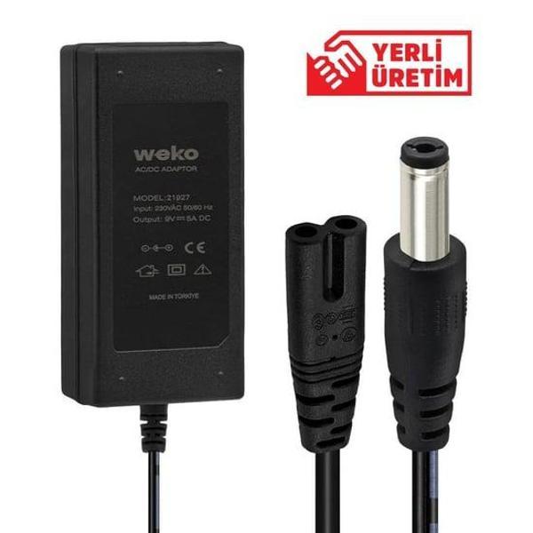 9 Volt - 5 Amper Masaüstü Adaptör 5.5*2.5 Mm Uçlu Yerli̇ Üreti̇m - Image 1