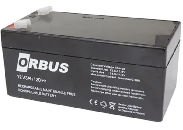 12 V 3,2 AHM KURU AKÜ - Image 1