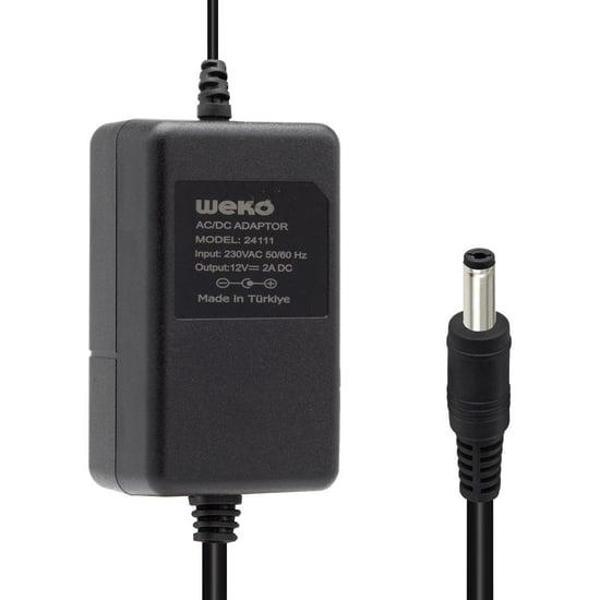 12 Volt 2 Amper 5.5*2.1 Uçlu Yerli Üretim Plastik Kasa Masaüstü Adaptör - Image 1