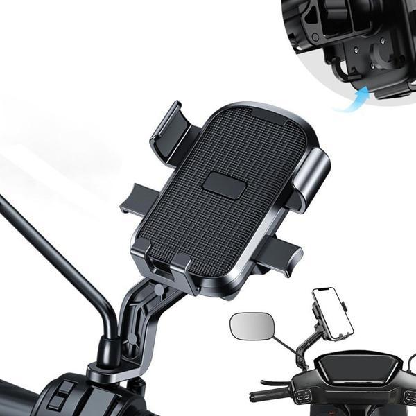 Ga75 Motor Motosiklet Telefon Tutucu Tek El Kullanım Pazar Poşeti Askılıklı Ayna Montaj - Image 1