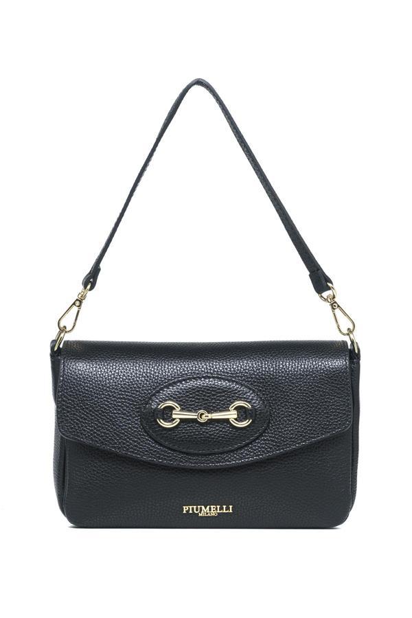 Kadın Çapraz Çanta DORIS Piumelli Milano Bag D28 Black - Image 1