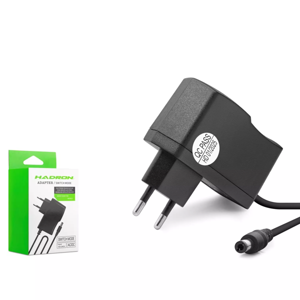 Hadron Hd8412 Tablet ve Modem Adaptörü 5V 2A 5.5*2.5 Siyah - Image 1