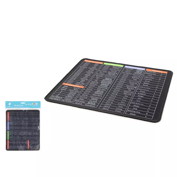 Onezero Zr1007 Mouse Pad 250*290Mm Pc Kısayollar - Image 1