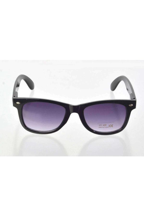 Siyah Çerçeve Unisex Güneş Gözlüğü - Moda Gözlük - Image 1