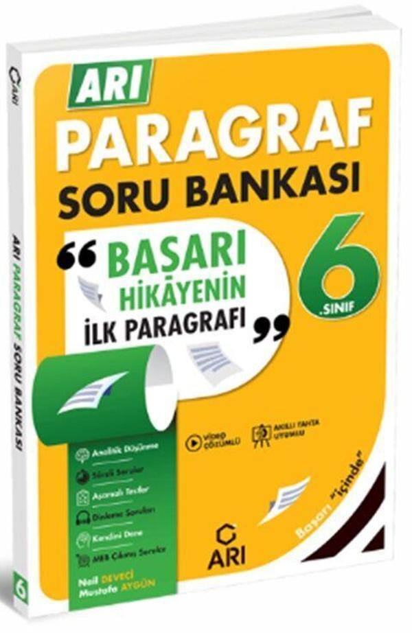 Arı Yayıncılık 6. Sınıf Paragraf Soru Bankası - Arı Yayıncılık - Image 1
