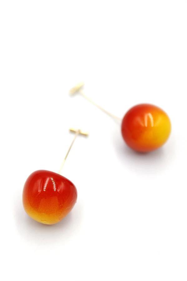 Kiraz Küpe - ÇOK RENKLİ - Image 1