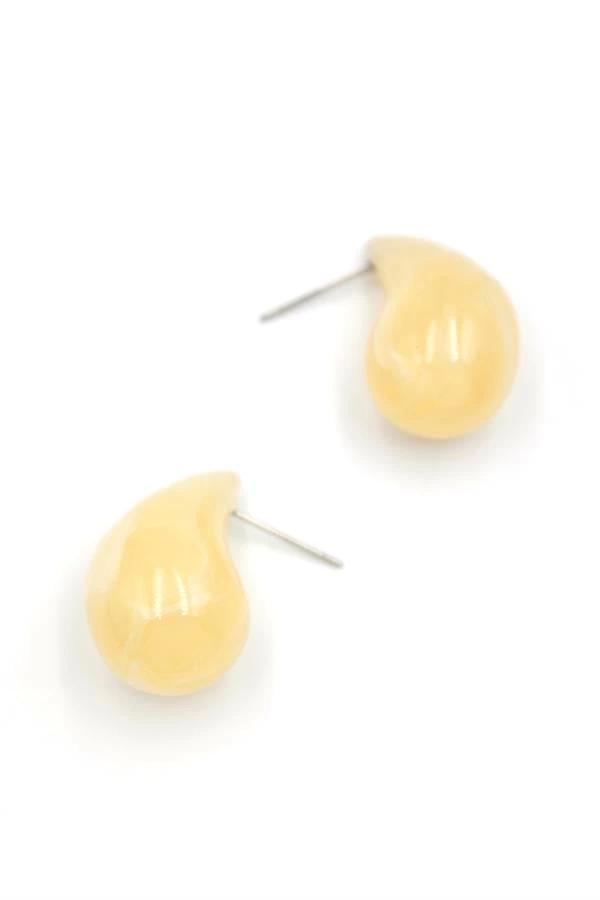 Damla Küpe - Krem - Image 1