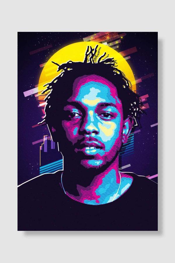 Kubdekor Kendrick Lamar Müzik Poster Çerçevesiz Yüksek Kalite Müzik Afiş Duvar Poster - Image 1