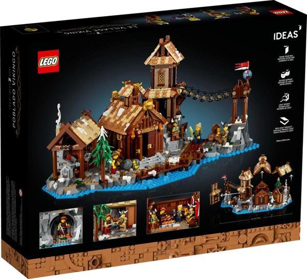 LEGO IDEAS 21343 Viking Köyü 2103 Parça - Image 1