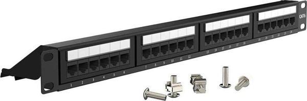 Codegen 1U 24port Cat6 Utp Patch Panel COD624 - Image 1