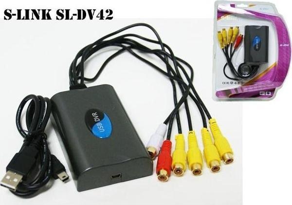 S-link SL-DV42 Usb To DVR 4-Port Adaptör - Image 1