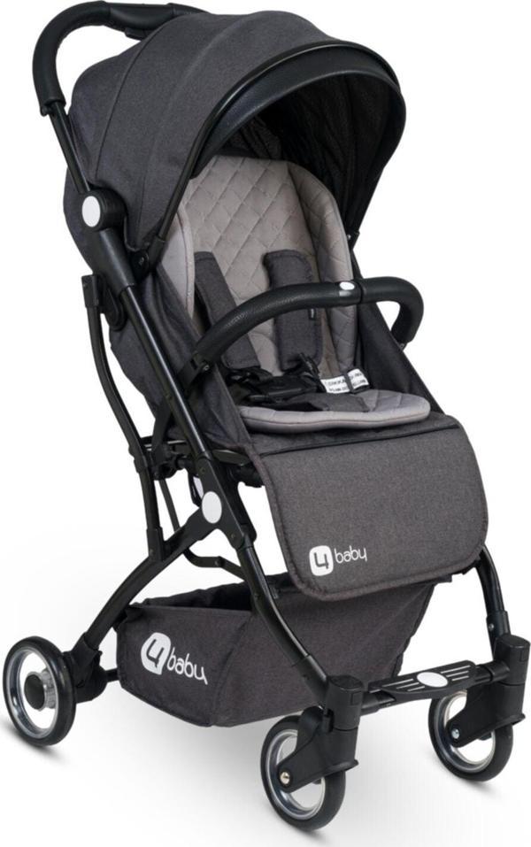 4 Baby Ab-381 Drone Siyah Kabin Tipi Bebek Arabası Antrasit - Image 1