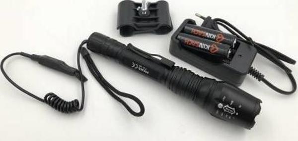Polıce PS-90 Cree T6 LED Şarjlı Tüfek Feneri - Image 1