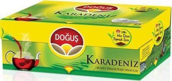 Doğuş Karadeniz Demlik Poşet Çay 48x3.2 gr Bergamot Aromalı - Image 1