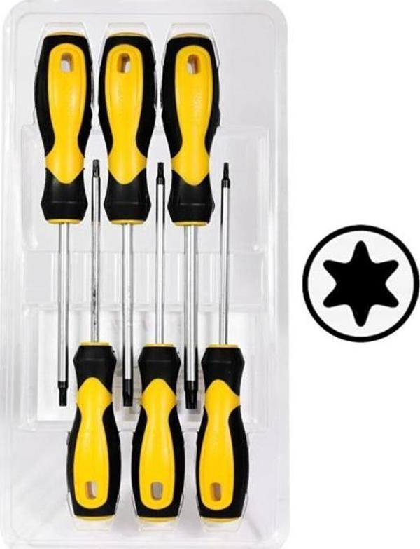 Rıco 003-RK0051 Torx 6lı Tornavida Seti - Image 1
