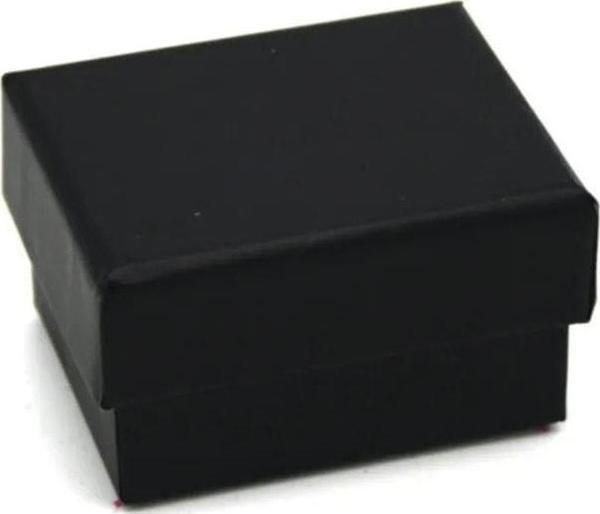 Eva Jewelry Siyah Yüzük/kolye Kutusu - Image 1