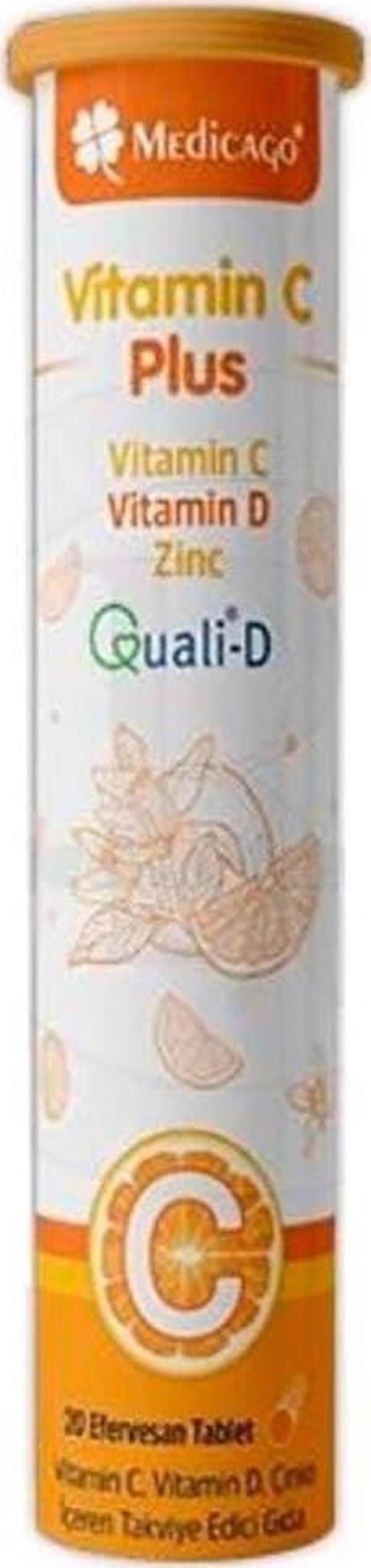 MEDİCAGO C PLUS VİTAMİN 20 EFERVESAN - Image 1