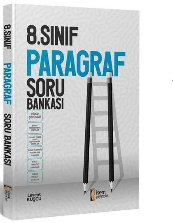 2024 8. Sınıf LGS Paragraf Soru Bankası - İsem Yayıncılık - Ortaokul - Image 1