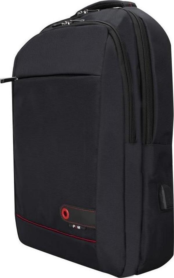 PLM Lucca-Usb 17  Lacivert  Notebook Sırt Çantası - Image 1