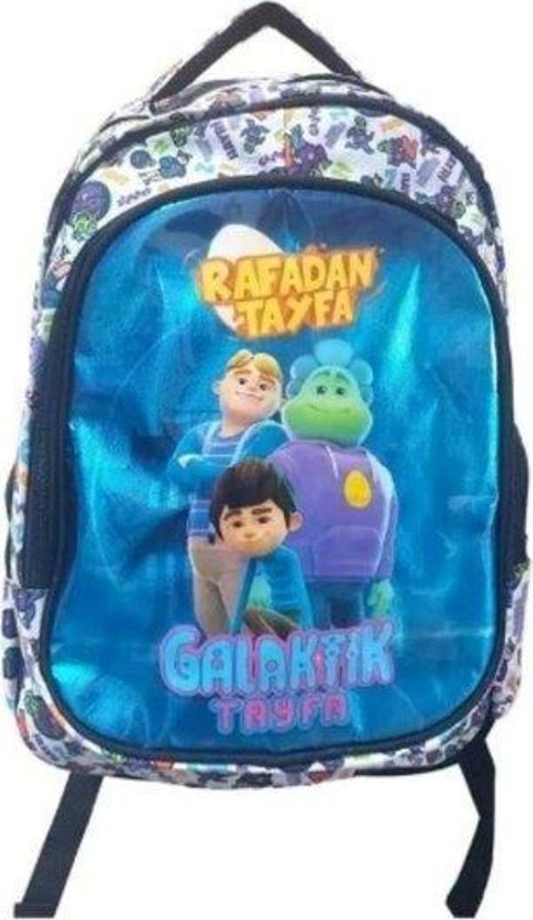 Rafadan Tayfa Okul Çantası 2 Bölmeli Mavi - Image 1