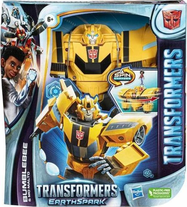 Transformers Earthspark Spinchanger Bumblebee - Image 1