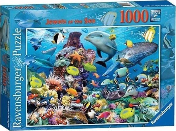 193264 Ravensburger Renkli Denizaltı 1000 Parça Puzzle - Image 1
