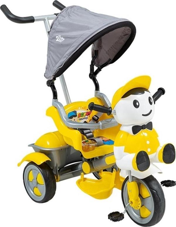 Baby2Go Berry 3 Tekerlekli Bisiklet Sarı - Image 1