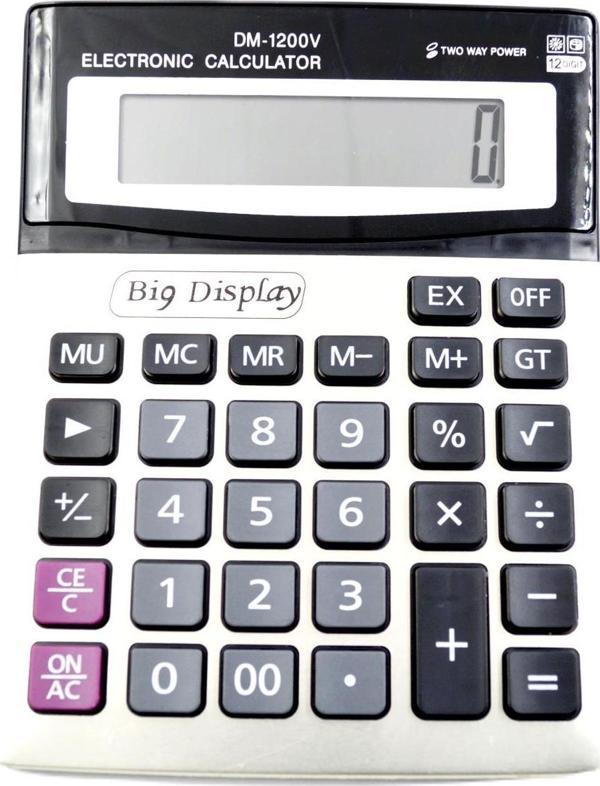Joinus 12 Haneli Hesap Makinesi DM-1200V - Image 1