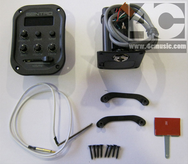 Gentro G7T 4 Band Equalizer+Tuner+Saz İçin Eşikaltı - Image 1