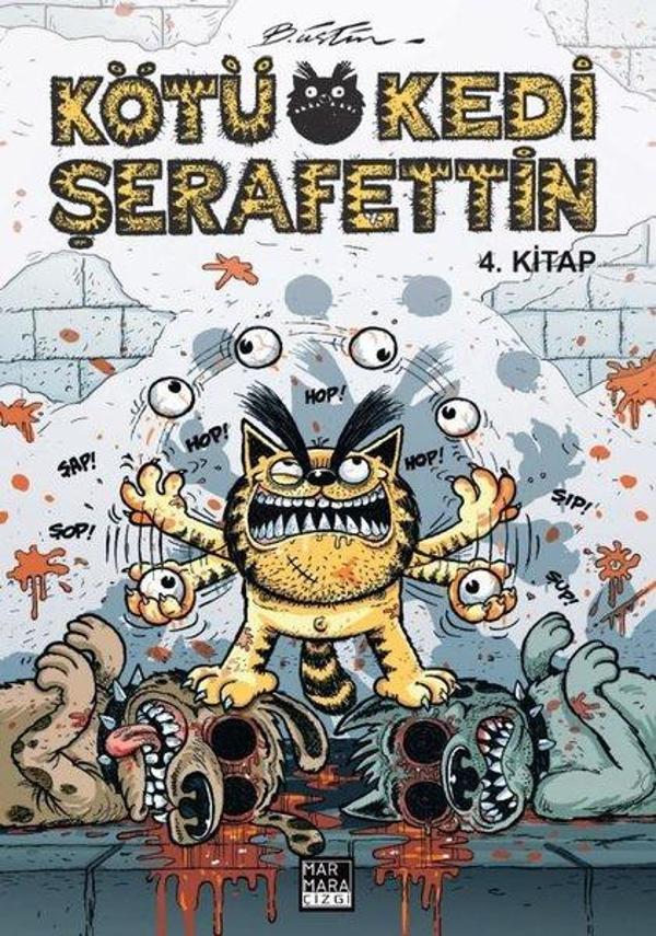 Kötü Kedi Şerafettin 4.Kitap - Marmara Çizgi - Image 1