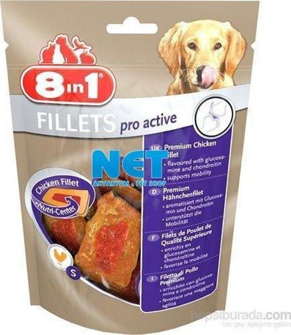 8 in 1 Pro Active Köpek Ödülü 80 gr.  - Image 1