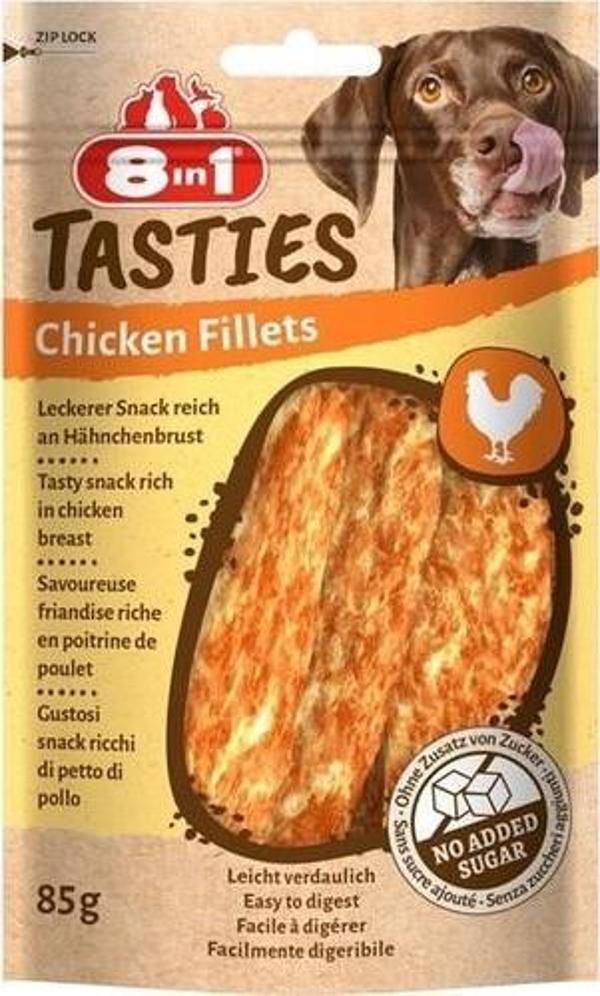 8in1 Tasties Chicken Fillets 85G  - Image 1